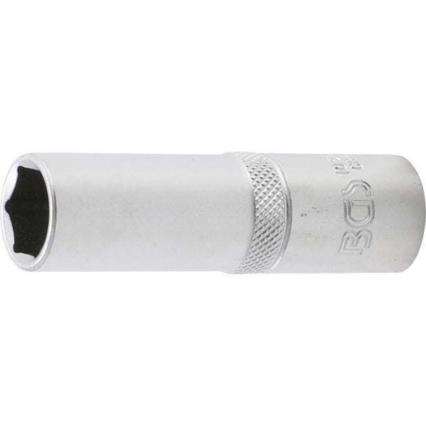 BGS Steckschlüssel-Einsatz Sechskant tief Antrieb Innenvierkant 12,5 mm (1/2) SW 15 mm - 10555