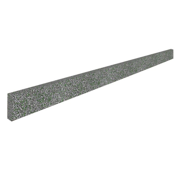 Rasenkante aus Beton mit Waschbetonoberfläche für die Beetumrandung und Gartenwege.