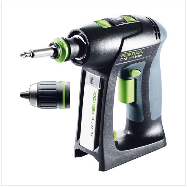 Festool C 18 Li-Basic Akku Bohrschrauber 18V 45Nm Solo im Systainer ( 574737 ) - ohne Akku, ohne Ladegerät