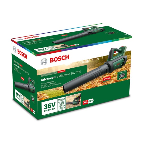 Bosch AdvancedLeafblower 36V-750 Laubbläser im Karton