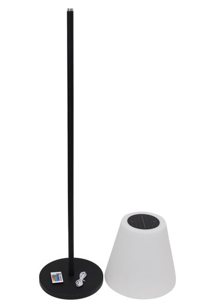 Solarleuchte mit Fernbedienung und Ladekabel