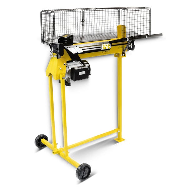 BAMATO HO-7E Elektro Holzspalter mit Untergestell – 7 Tonnen Spaltkraft für effizientes Holzspalten