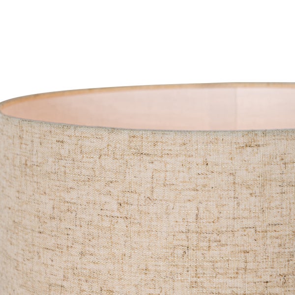 Detailaufnahme eines Lampenschirms aus Stoff