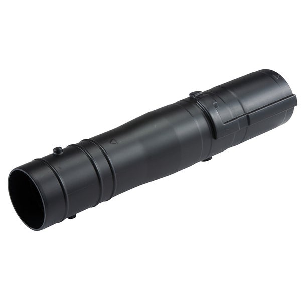 Schwarzes Blasrohr für Laubbläser