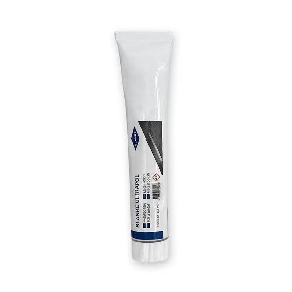 Blanke Ultrapol Metallpolitur in einer 50 Milliliter Tube.