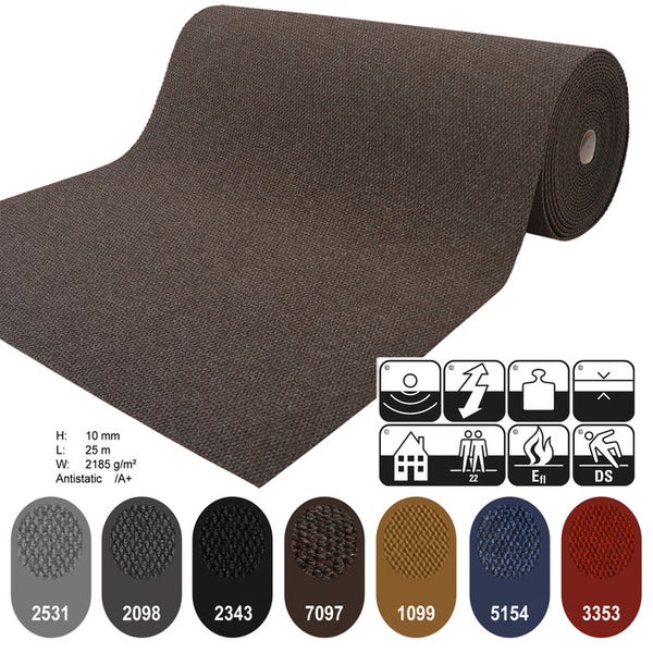 Teppichboden als Rollenware