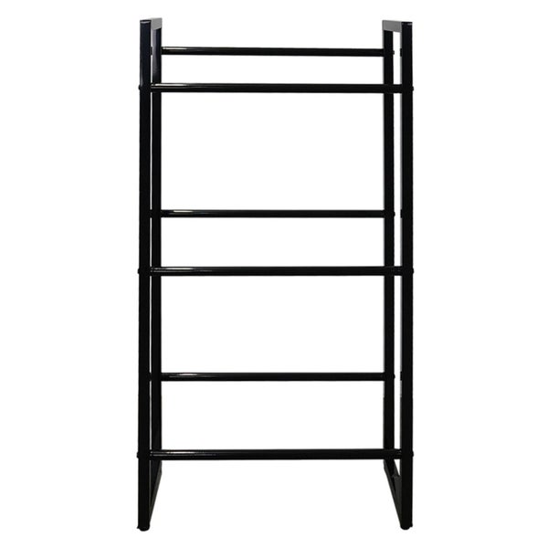 Freistehendes Handtuchregal aus Metall mit vier Stangen