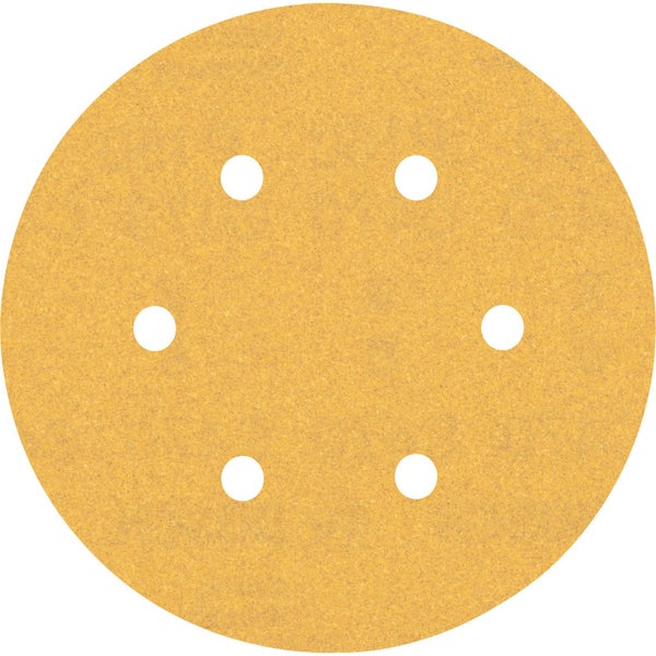 Bosch 50x Expert C470 Schleifpapier mit 6 Löchern für Exzenterschleifer 150 mm G 150 - 2608901122