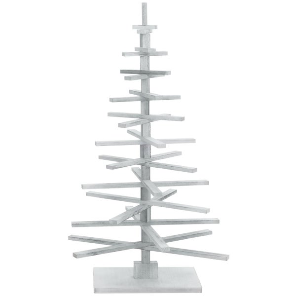 Dekorativer Weihnachtsbaum aus Holz