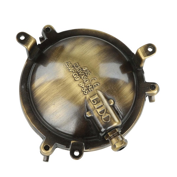 Runde Deckenleuchte für den Aussenbereich