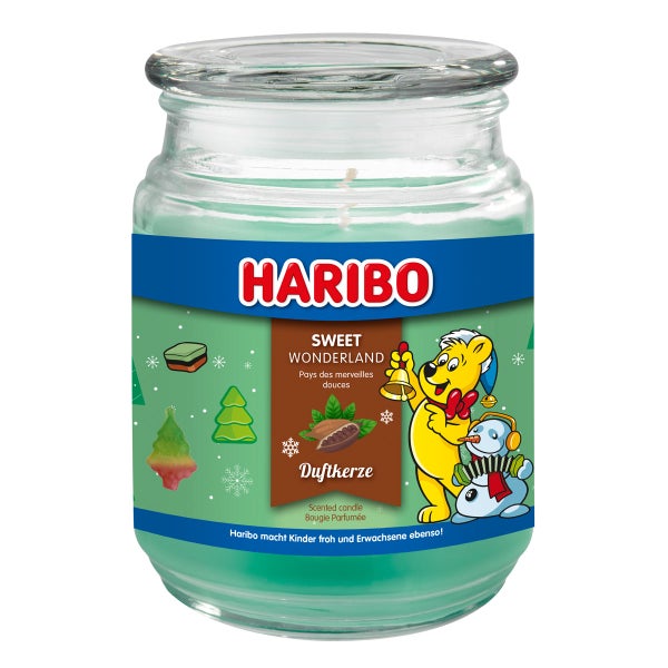 Süßes Wunderland Kerze (510g) - Haribo