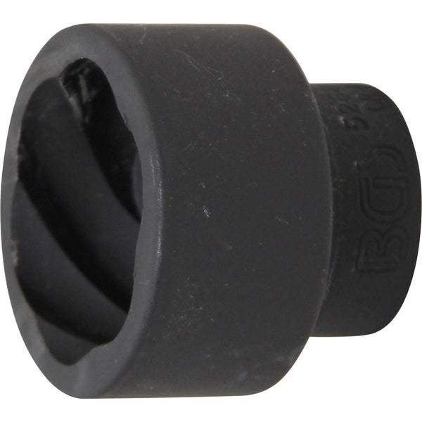 BGS Spiral-Profil-Steckschlüssel-Einsatz / Schraubenausdreher Antrieb Innenvierkant 20 mm (3/4) SW 41 mm - 5268-41