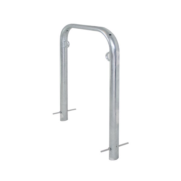 Fahrradbügel aus Metall zur sicheren Fahrradaufbewahrung