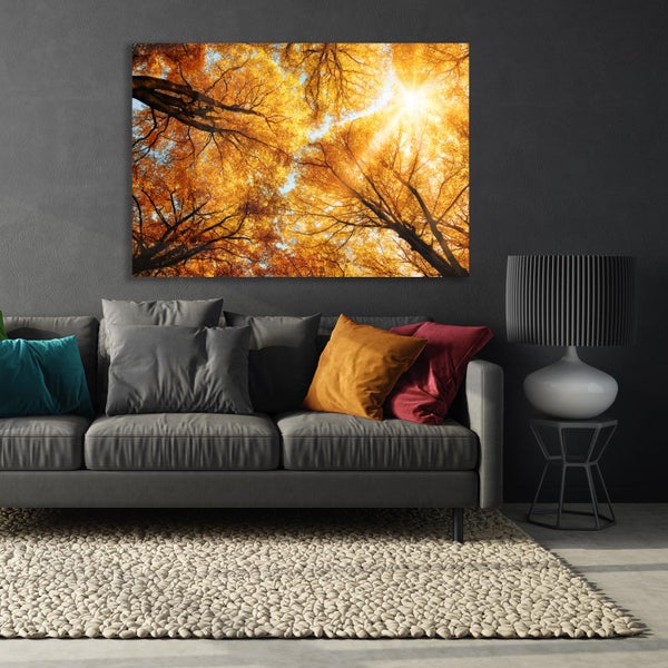 Canvas-Akustikbild mit sehr guten Schallabsorptions-Eigenschaften für eine gute Raumakustik 90x60cm AB00037