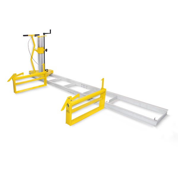 Mobiler Baumstammschneider für Kettensägen