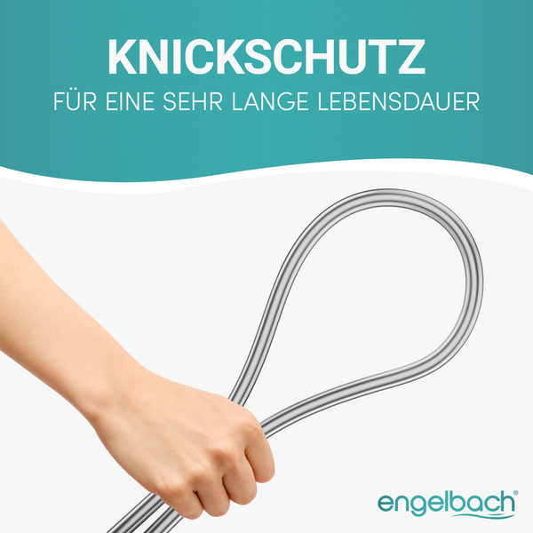 ENGELBACH Brauseschlauch Kunststoff 2m x 1/2”-  Standard Anschluss