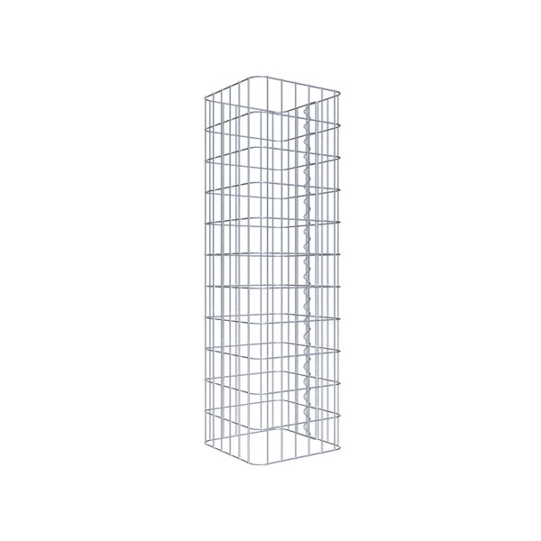 Gabionensäule 32 x 32 cm, MW 5 x 10 cm eckig - Höhe: 1,10 m
