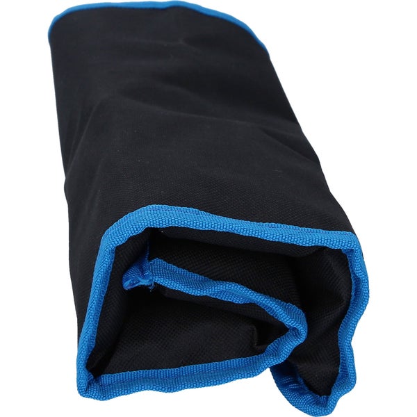 Zusammengefaltete Werkzeugtasche aus Stoff