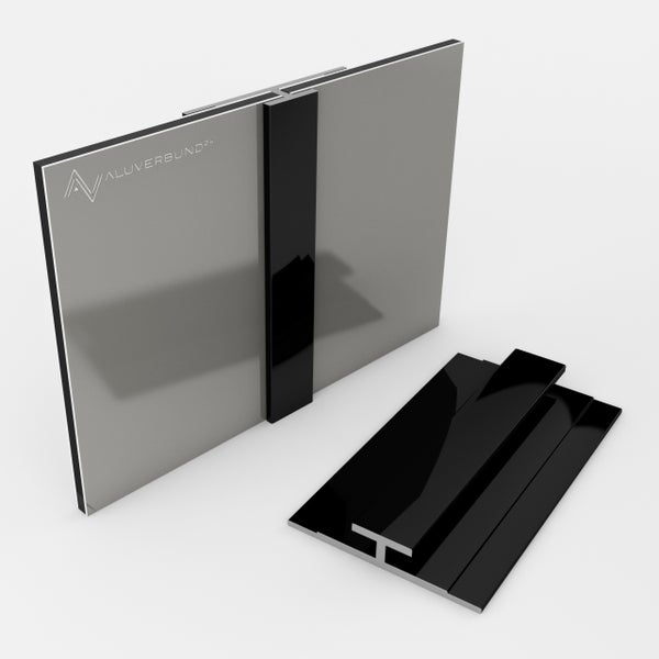 Aluminiumverbundplatte mit Profilen