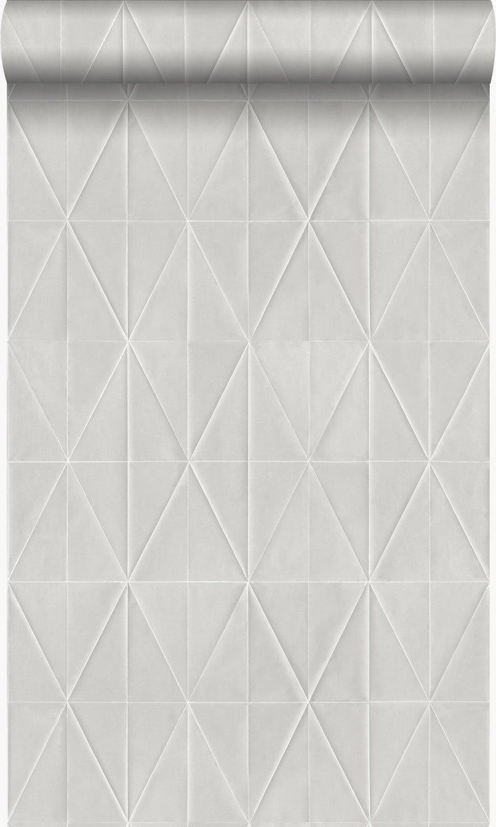 Origin Wallcoverings Tapete grafische Form Grau - 53 cm x 10,05 m - 347233