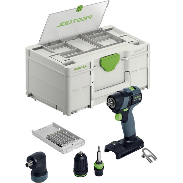 Festool Akku-Bohrschrauber TXS 18 Set mit Zubehör und Systainer