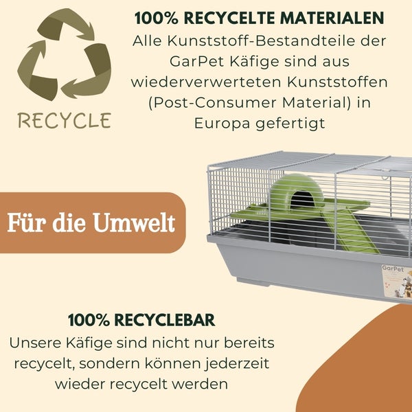 Mäusekäfig Hamsterkäfig Nagerkäfig Schlafhaus Laufrad Etage Rampe