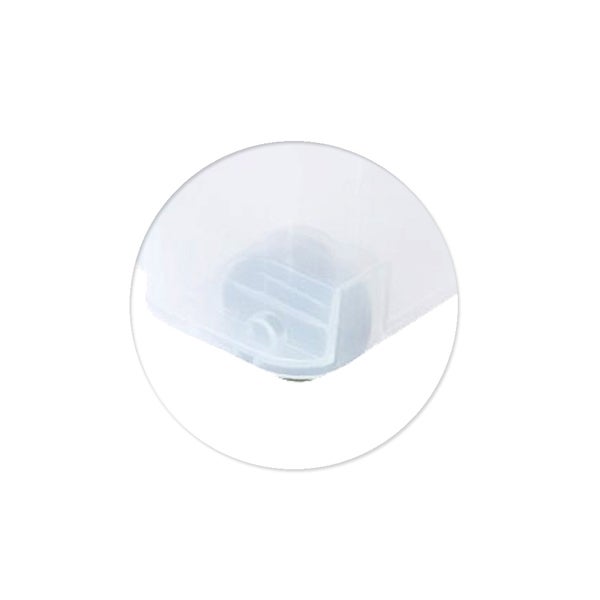 4 Stück BigDean große Eurobox mit Deckel und Rollen Aufbewahrungsbox 60 X 40 X 32,5 cm