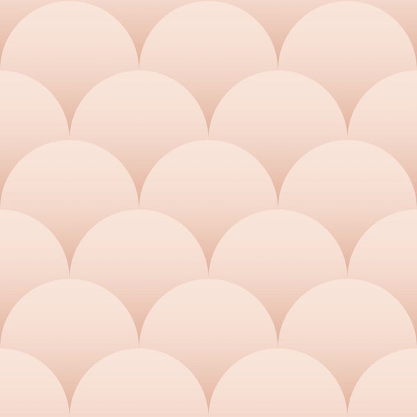 Abstraktes Muster aus Halbkreisen