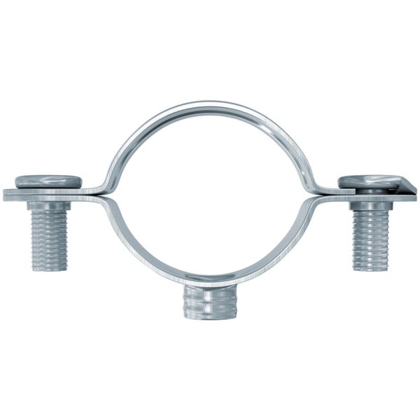 Rohrschelle mit Schrauben