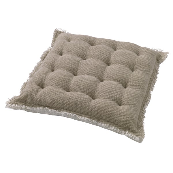 BURTO - Stuhlkissen Baumwolle mit stone-washed optik Pumice Stone 40x40 cm