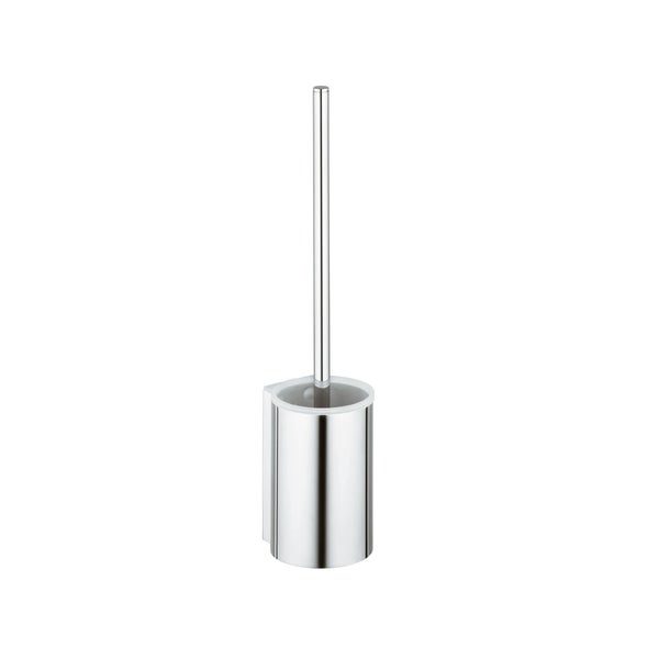 Wand-WC-Bürstengarnitur aus Metall mit Halterung