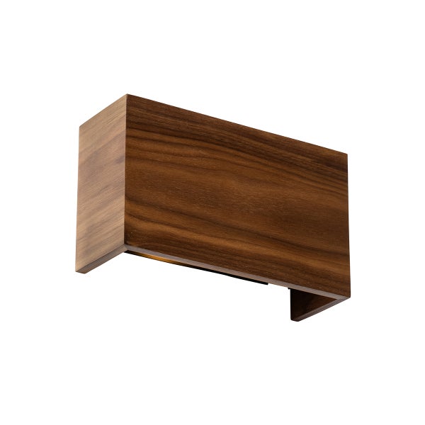 Wandleuchte aus Holz mit rechteckigem Design zur indirekten Beleuchtung