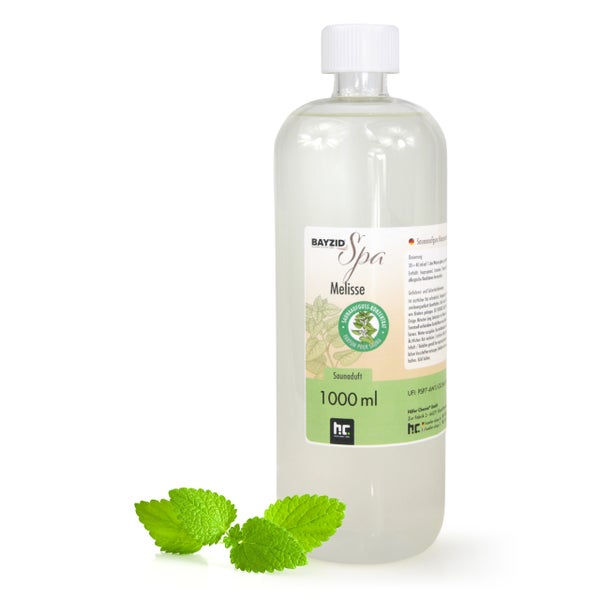 Saunaduft Melisse, 1000 ml Flasche