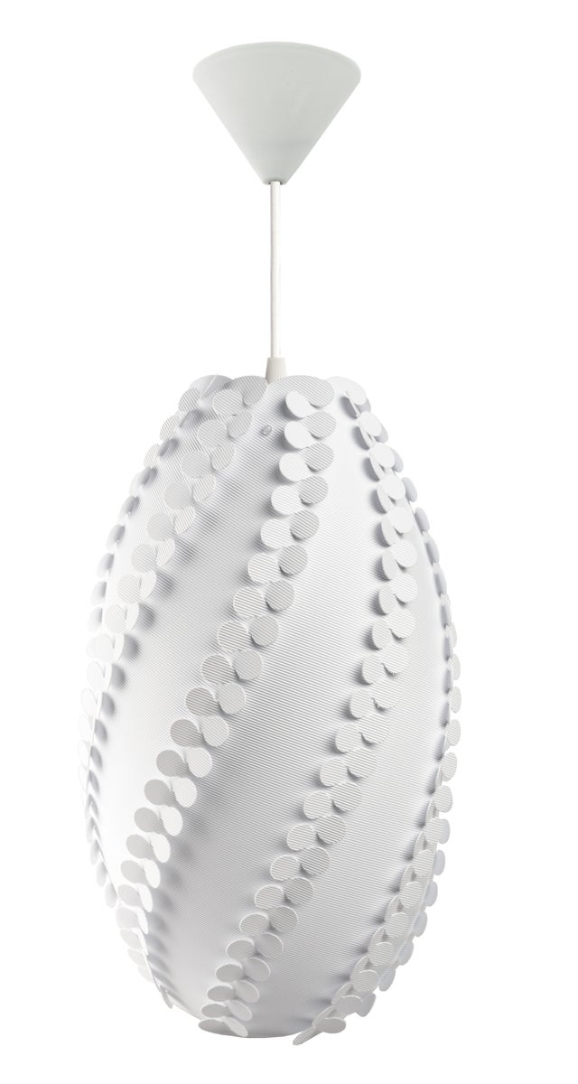 Moderne Hängelampe Weiß 45 cm | Wohnzimmer Esszimmer Leuchte