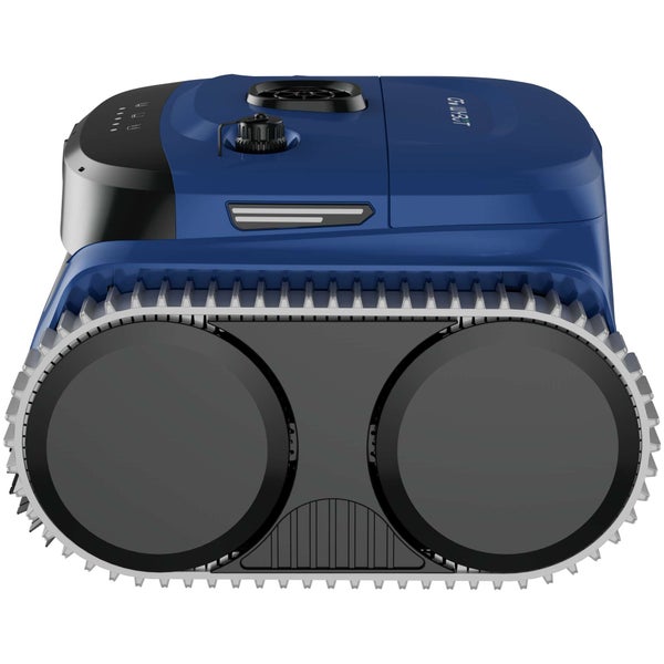 Wybot Poolroboter aus Kunststoff in Blau für die automatische Reinigung von Schwimmbecken.