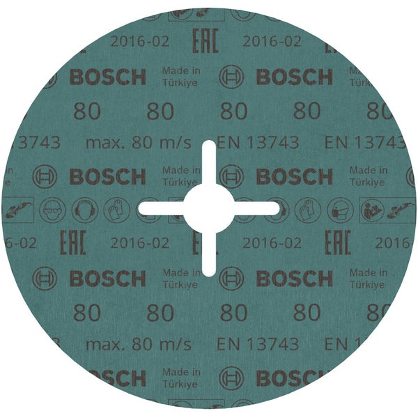 Bosch PRO R574 Fiberscheibe 180 mm G80 - 2608606743