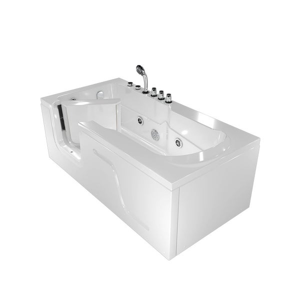 Seniorenwanne, Whirlpool mit Tür S17-TH-WP-R 75x150cm