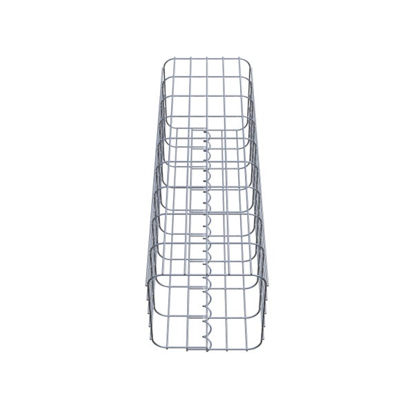 Gabionensäule 27 x 27 cm, MW 5 x 10 cm eckig - Höhe: 0,90 m