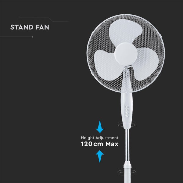 Standventilator - Kreuzfuß - 40 Watt