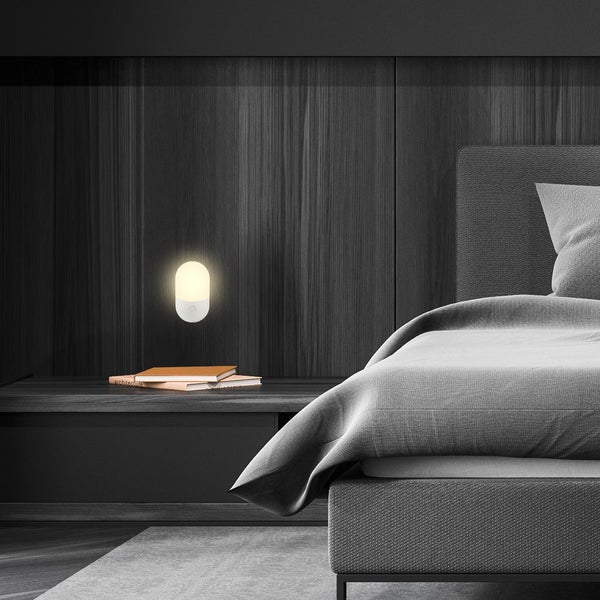 CCT LED night light, white, 6xLED