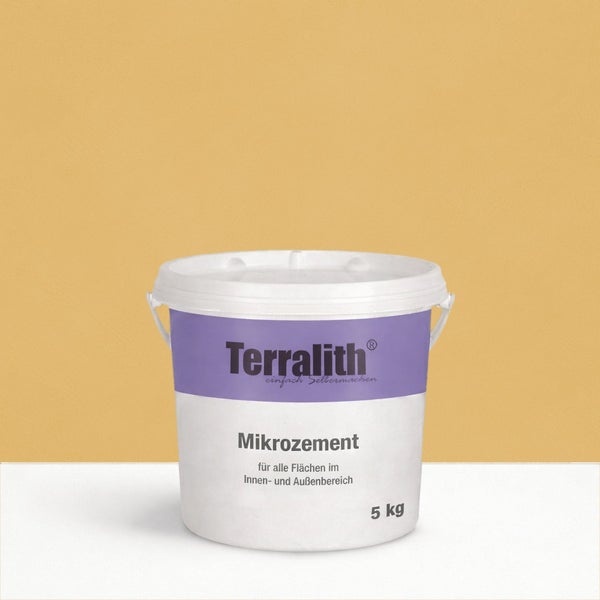 Terralith Mikro Zement für den Innen- und Aussenbereich, 5 kg
