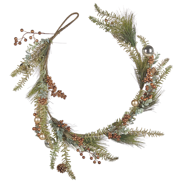 Weihnachtsgirlande ROTA 150 cm Kupfer