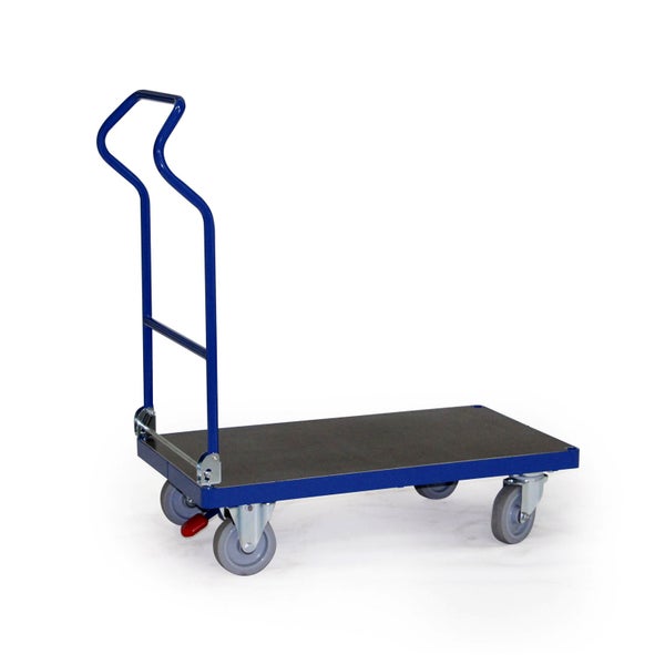 Plattformwagen mit Griff und Rollen