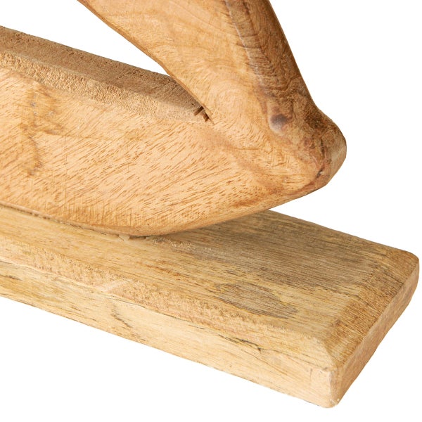 Detailansicht eines Holzprodukts