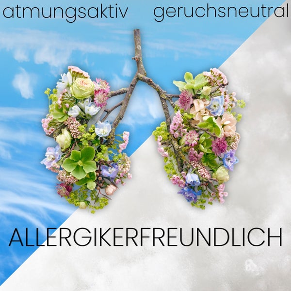 AMF Life Kissenfüllung, waschbar bis 95 Grad, zertifizierte Qualität, 2000g