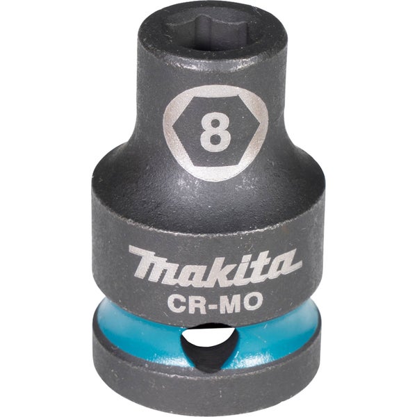 Makita E-16047 Steckschlüssel 1/2 SW8 Impact Black kurz