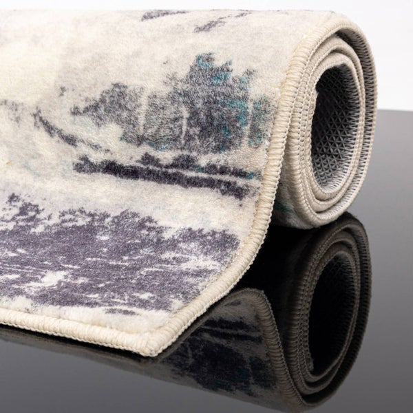 Farbenfrohe weiche Badematte Ariella Bunt 70x120 cm