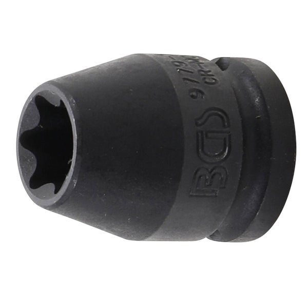 BGS Kraft-Steckschlüssel-Einsatz E-Profil Antrieb Innenvierkant 12,5 mm (1/2) SW E18 - 9779-18