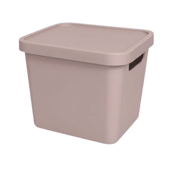 Aufbewahrungsbox aus Kunststoff mit Deckel