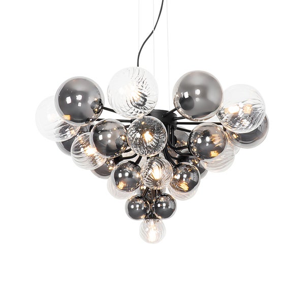 Deckenleuchte mit Kugeln aus Glas